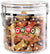 Oggi Jumbo Acrylic Airtight Pet Treat Canister with Bow Food Storage Container, 130 Oz, Bowwow Decal - The Finished Room