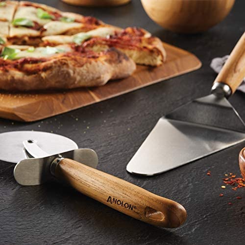 Anolon Tools and Gadgets Pizza Cutter and Server Set - The Finished Room