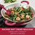 Rachael Ray Create Delicious Nonstick Wok/Stir Fry Pan/Wok Pan - 14.25 Inch, Red Shimmer - The Finished Room