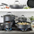 Anolon Advanced Home Hard-Anodized Aluminum 11-Piece Cookware Set (84631, Moonstone) - The Finished Room