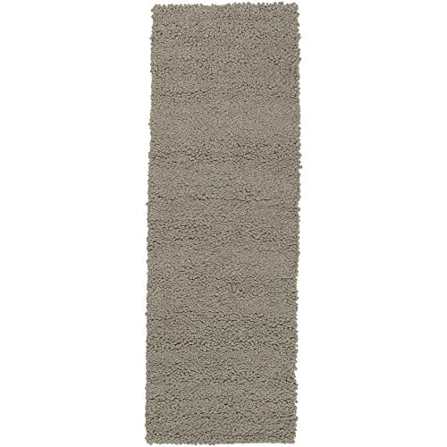 Surya Aros Shag Hand Woven 100% New Zealand Felted Wool Sand Dollar 2&#39;6&quot; x 8&#39; Runner - The Finished Room