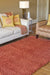 Surya Aros 5' x 8' Hand Woven Wool Red Orange Shag Rug - The Finished Room