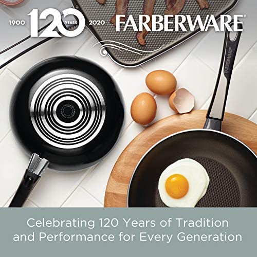 Farberware High Performance Nonstick Griddle Pan/Flat Grill, 11 Inch, Black - The Finished Room