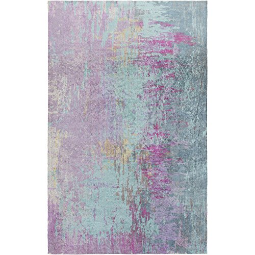 Violetta Blue and Purple Modern Area Rug 2&#39; x 3&#39; - The Finished Room