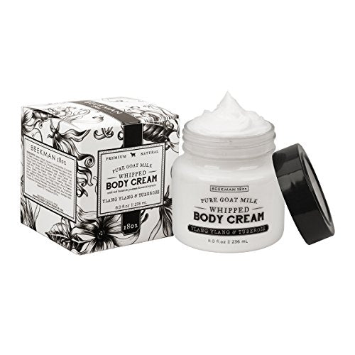 Beekman 1802 Ylang Ylang and Tuberose Pure Goat Milk Whipped Body Cream - 8 oz. - The Finished Room