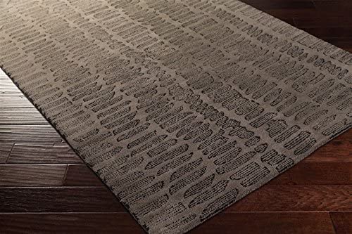 Surya Contemporary Runner Area Rug 2&#39;6&quot;x8&#39; Grey Melody Collection - The Finished Room