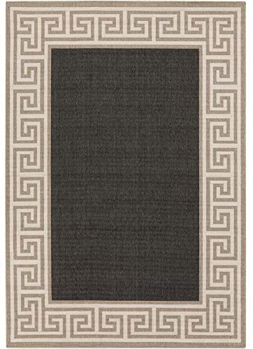 Artistic Weavers Machine Made Casual Area Rug, 5-Feet 3-Inch by 7-Feet 6-Inch, Navy/Taupe/Beige - The Finished Room