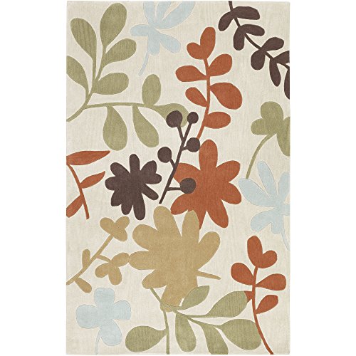 Surya COS-8926 Cosmopolitan Ivory 2-Feet by 3-Feet Area Rug - The Finished Room