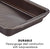 Circulon Nonstick Bakeware Set with Nonstick Cookie Sheets / Baking Sheets - 2 Piece, Chocolate Brown - The Finished Room