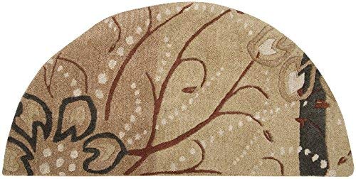 Surya Area Rug, 2&#39; x 4&#39; Hearth, Tan | Beige | Brown | Charcoal | Ivory - The Finished Room