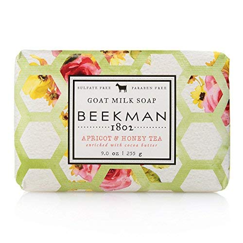 Beekman 1802 Apricot &amp; Honey Tea Goat Milk Bar Soap - 9 oz. - The Finished Room