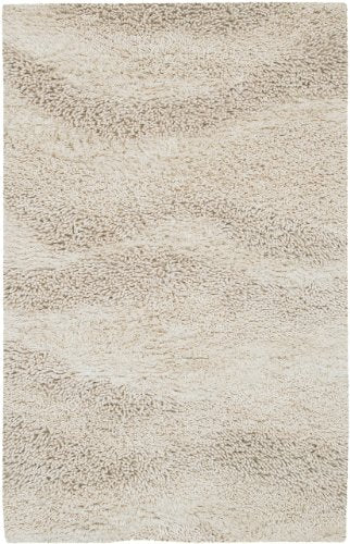 Surya Berkley 8&#39; x 10&#39;6&quot; Hand Tufted Wool Shag Rug in Ivory - The Finished Room