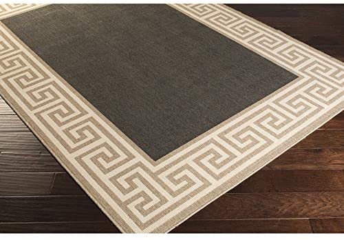 Artistic Weavers Machine Made Casual Area Rug, 7-Feet 6-Inch by 10-Feet 9-Inch, Navy/Taupe/Beige - The Finished Room