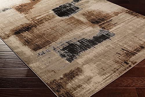 Surya Contemporary Rectangle Area Rug 2&#39;2&quot;x3&#39; Neutral Nova Collection - The Finished Room