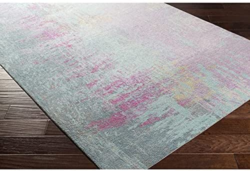 Violetta Blue and Purple Modern Area Rug 5&#39; x 7&#39;6&quot; - The Finished Room