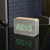 Gingko Brick Click Clock 8" x 6" Time/Date/Temp Alarm Clock Ash - The Finished Room