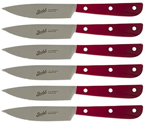 Berkel Synthesis Steak, 6-pc Knife Set/Set of table knives / 6 practical set of table knives/Quality steak knives - The Finished Room