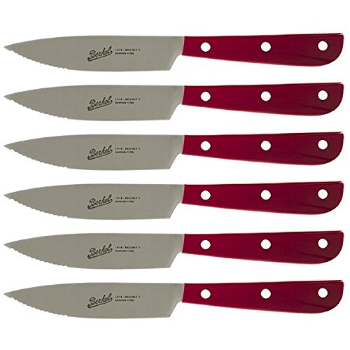Berkel Synthesis Steak, 6-pc Knife Set/Set of table knives / 6 practical set of table knives/Quality steak knives - The Finished Room