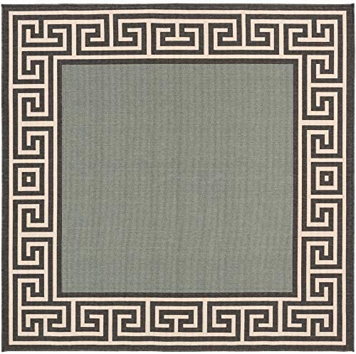 Artistic Weavers Machine Made Casual Area Rug, 7-Feet 3-Inch, Moss/Black/Beige - The Finished Room
