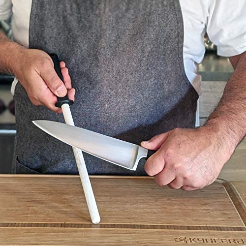 Kyocera Advanced Ceramics  6 inch Ceramic Sharpening Rod for Metal Knives - The Finished Room