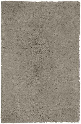 Surya Aros 3&#39;6&quot; x 5&#39;6&quot; Hand Woven Wool Shag Rug in Neutral - The Finished Room