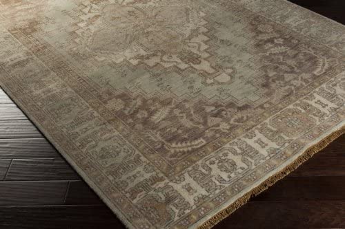 Zeus Oyster Gray Rug Rug Size: 5&#39;6&quot; x 8&#39;6&quot; - The Finished Room