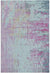 Violetta Blue and Purple Modern Area Rug 2' x 3' - The Finished Room