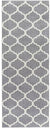 Brooke Gray Transitional Area Rug 2'7" x 7'3" - The Finished Room