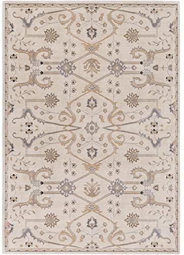 Surya Andromeda Area Rug, 2' x 2'9", Neutral, Brown - The Finished Room