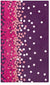 Ashante Purple and Pink Modern Area Rug 8' x 11' - The Finished Room