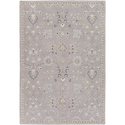 Surya Andromeda Area Rug, 5&#39;3&quot; x 7&#39;6&quot;, Gray, Gray - The Finished Room