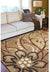 Surya Athena Area Rug ATH-5006 Tan Circles Flowers 8' x 10' Oval - The Finished Room