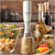 BonJour Chef's Tools Plastic Salad Dressing Carafe and Handheld Mixer, 12-Ounce, Salad Chef - The Finished Room