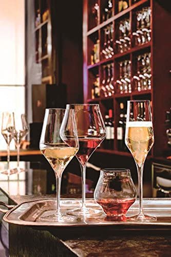Luigi Bormioli Supremo Champagne Glasses (Set of 2), 8 oz, Clear - The Finished Room