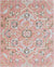 Germaine Pale Pink and Pale Blue Updated Traditional Area Rug 2' x 3' - The Finished Room