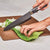Kyocera Advanced Ceramic LTD Series Chef Knife with Handcrafted Pakka Wood Handle, 7-Inch, Black Blade - The Finished Room