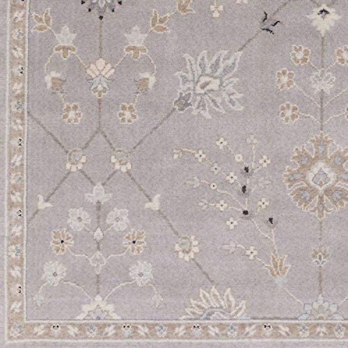 Surya Andromeda Area Rug, 5&#39;3&quot; x 7&#39;6&quot;, Gray, Gray - The Finished Room