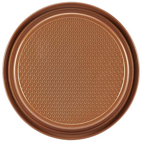 Ayesha Curry Nonstick Bakeware Baking Pan / Nonstick Cake Pan, Round - 9 Inch, Brown - The Finished Room