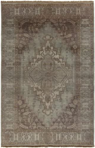 Zeus Oyster Gray Rug Rug Size: 2&#39; x 3&#39; - The Finished Room