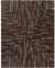 Surya Appalachian APP-1001 Southwestern Hand Crafted 100% Leather Coffee Bean 8' x 10' Animal Hide Area Rug - The Finished Room