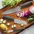 Rachael Ray Cutlery Japanese Stainless Steel Knives Set with Sheaths, 8-Inch Chef Knife, 5-Inch Santoku Knife, and 3.5-Inch Paring Knife, Gray - The Finished Room