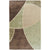 Surya Cosmopolitan COS-8893 Contemporary Hand Tufted 100% Polyester Abstract Area/Accent Rug in Sage Green/Olive, Beige, Mocha, Olive, Chocolate - The Finished Room