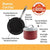 Farberware Buena Cocina Nonstick Sauce Pan/Saucepan with Lid, 3 Quart, Red - The Finished Room