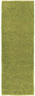 Surya Aros Shag Hand Woven 100% New Zealand Felted Wool Moss 4' x 10' Runner - The Finished Room