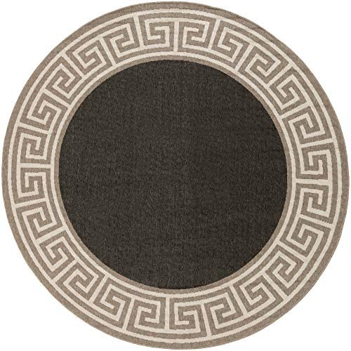 Artistic Weavers Machine Made Casual Area Rug, 7-Feet 3-Inch, Navy/Taupe/Beige - The Finished Room