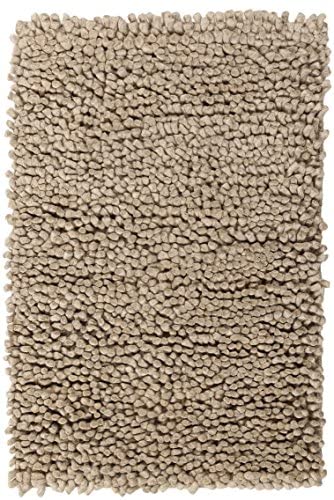 Surya Aros 3&#39;6&quot; x 5&#39;6&quot; Hand Woven Wool Shag Rug in Neutral - The Finished Room