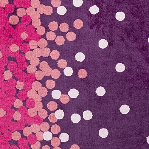 Ashante Purple and Pink Modern Area Rug 8&#39; x 11&#39; - The Finished Room