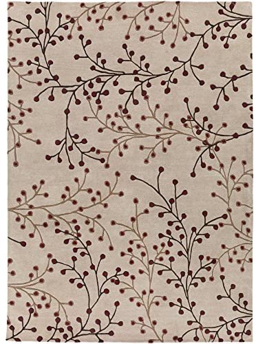 Surya ATH5053-912 Athena Hand Tufted Transitional Rug, 9-Feet by 12-Feet, Cream - The Finished Room