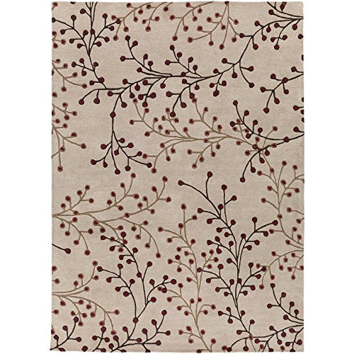 Surya Athena ATH-5053 Transitional Hand Tufted 100% Wool Dark Beige 10&#39; x 14&#39; Area Rug - The Finished Room