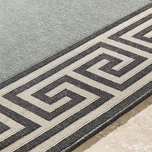 Artistic Weavers Machine Made Casual Runner Rug, 2-Feet 3-Inch by 7-Feet 9-Inch, Moss/Black/Beige - The Finished Room